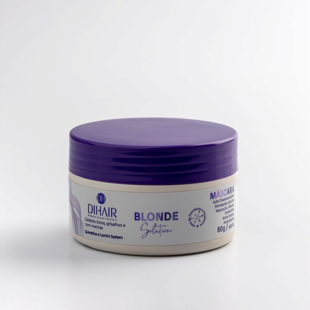 Máscara Blonde Solution 80g - DIHAIR