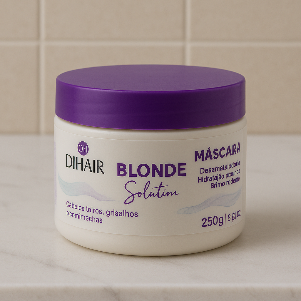 Máscara Blonde Solution 250g - DIHAIR