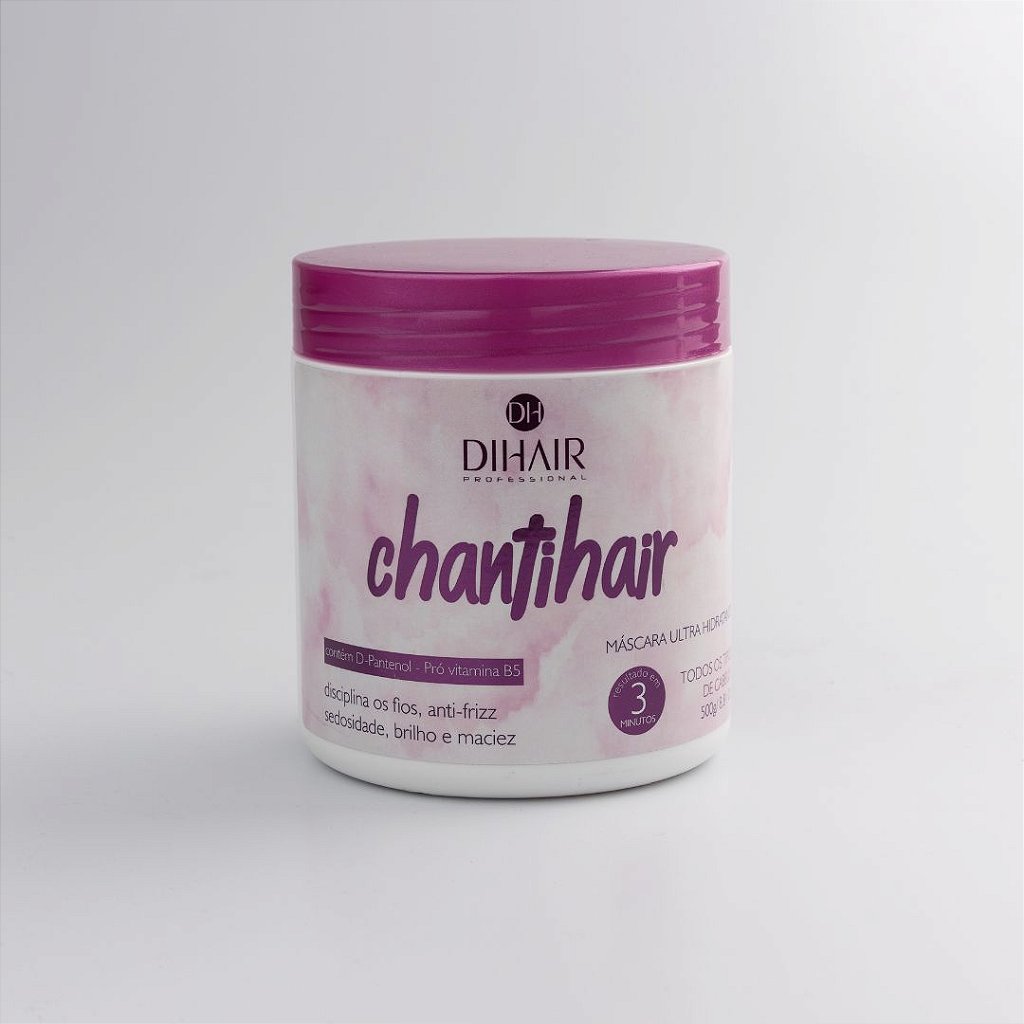 Máscara Hidratante Chantihair 500g - Dihair