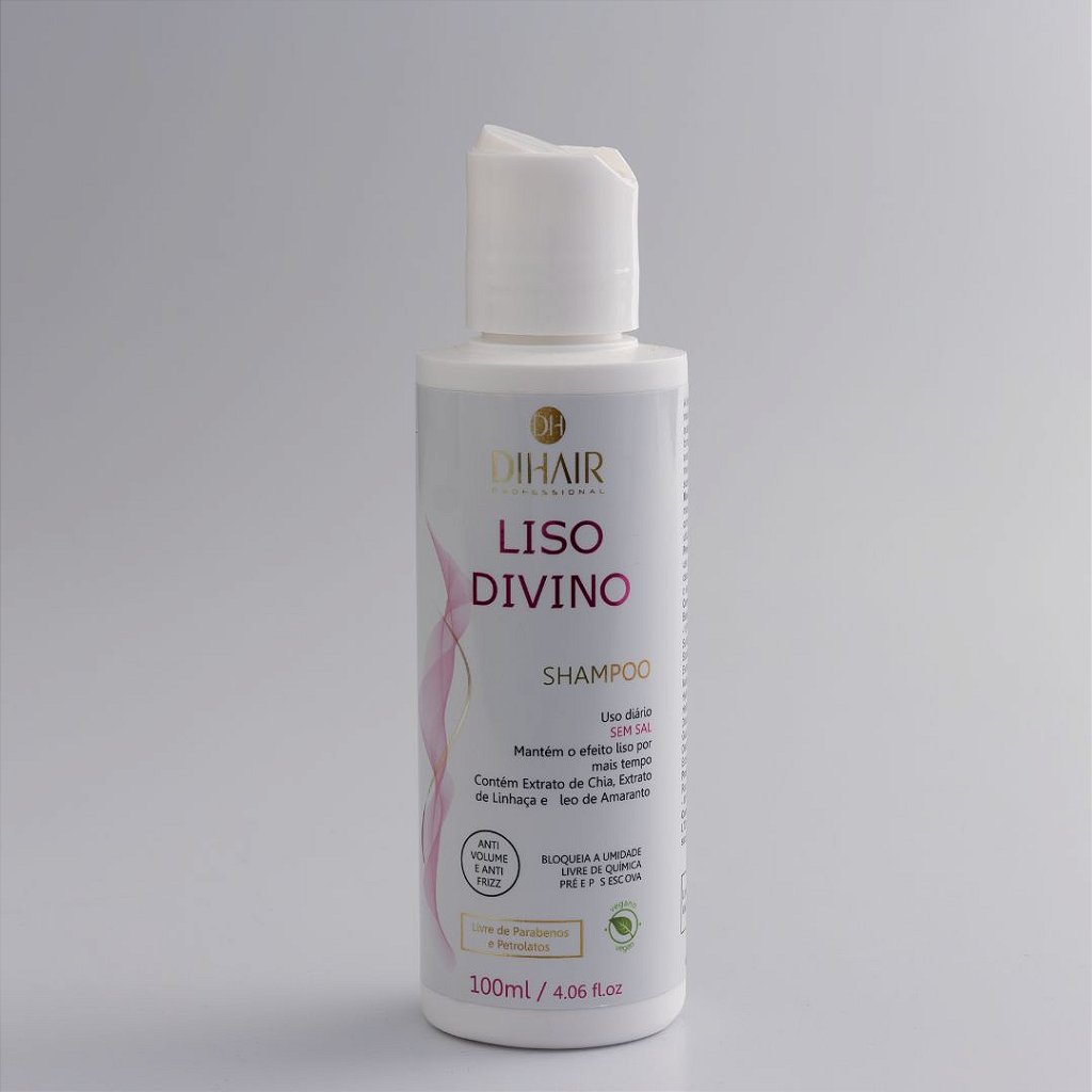 Shampoo Liso Divino 100ml - DIHAIR