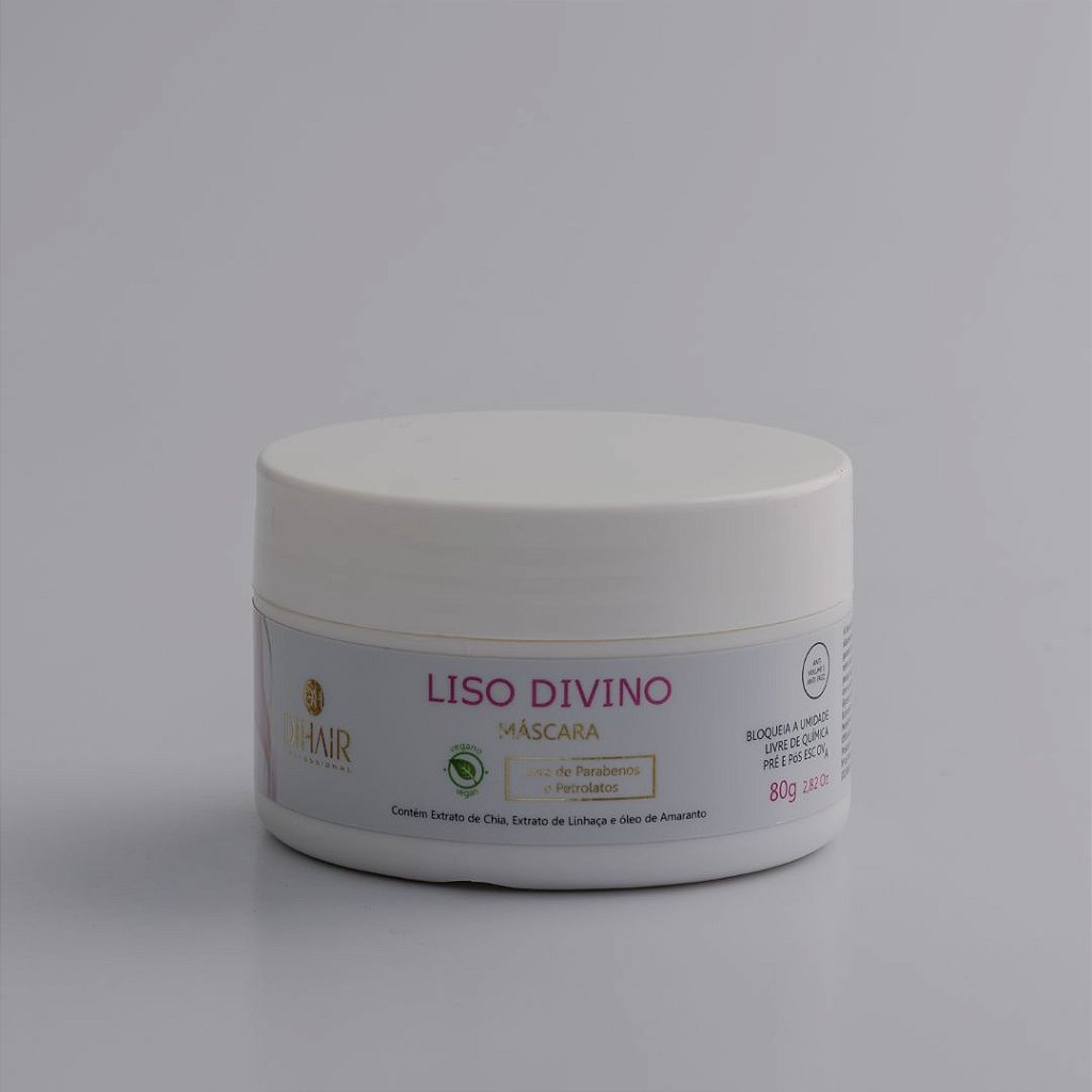 Máscara Liso Divino 80g - DIHAIR