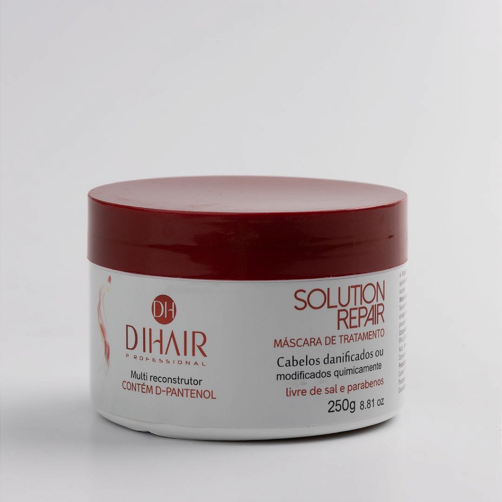 Máscara Solution Repair 250g - Multi Reconstrutor - Dihair