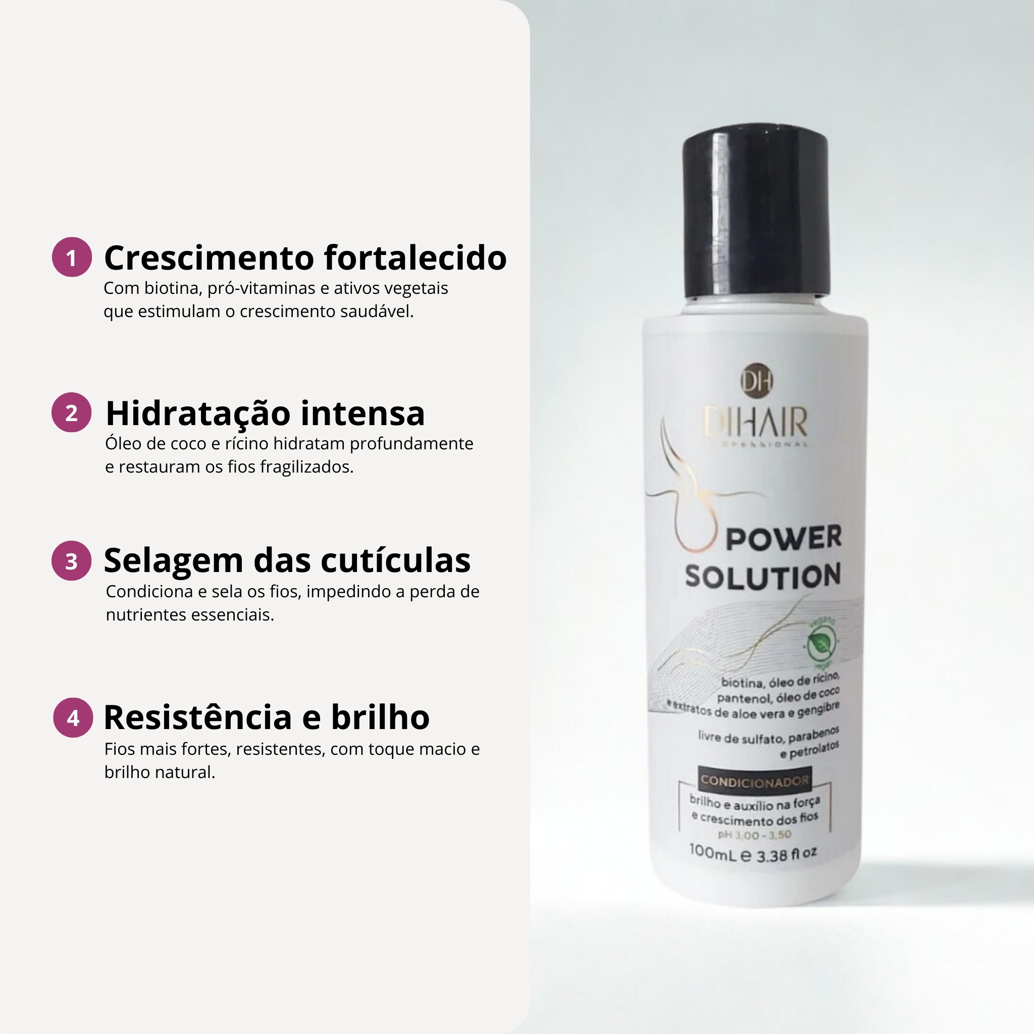 Condicionador Power Solution – Força e Crescimento 100ml