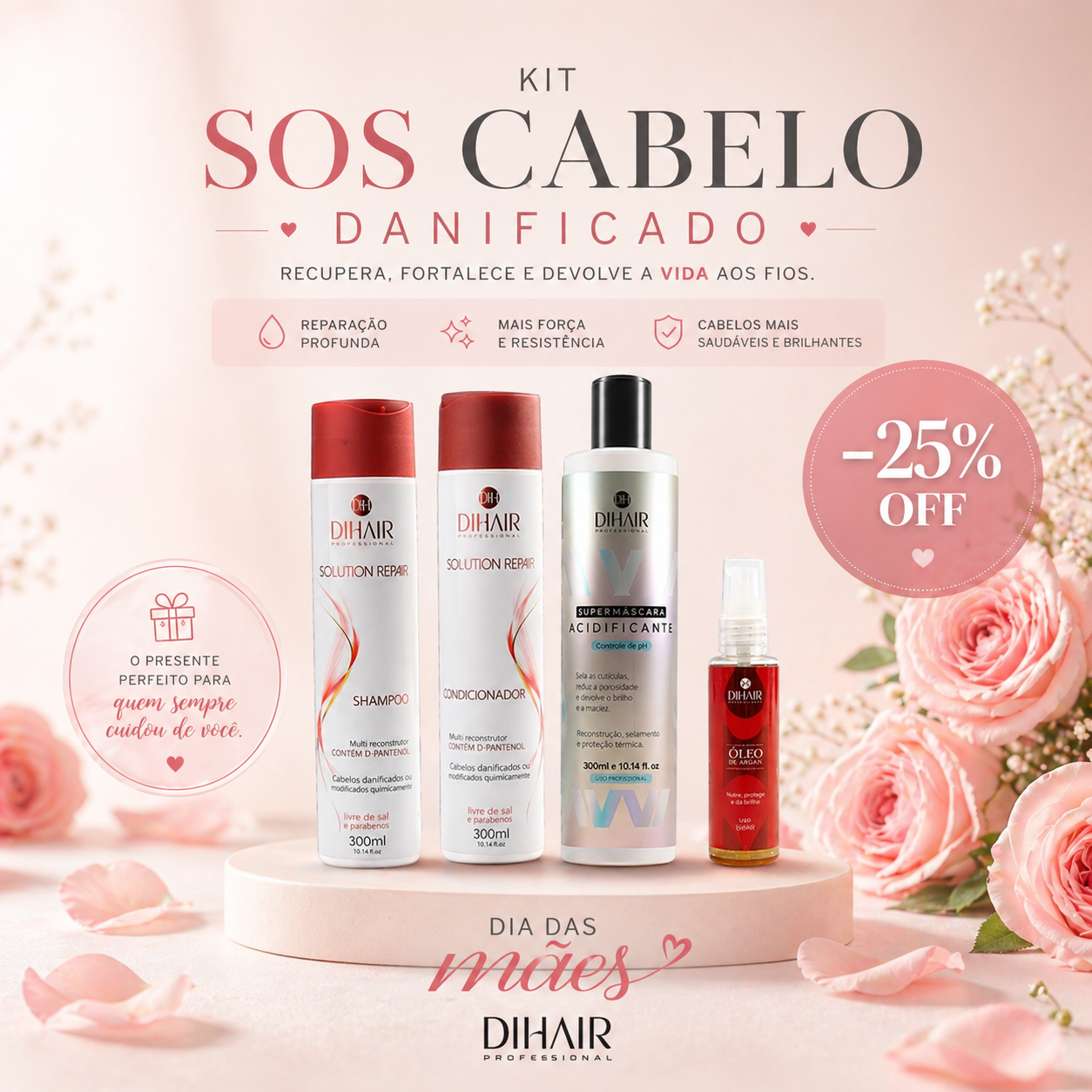 Kit SOS Cabelo Danificado
