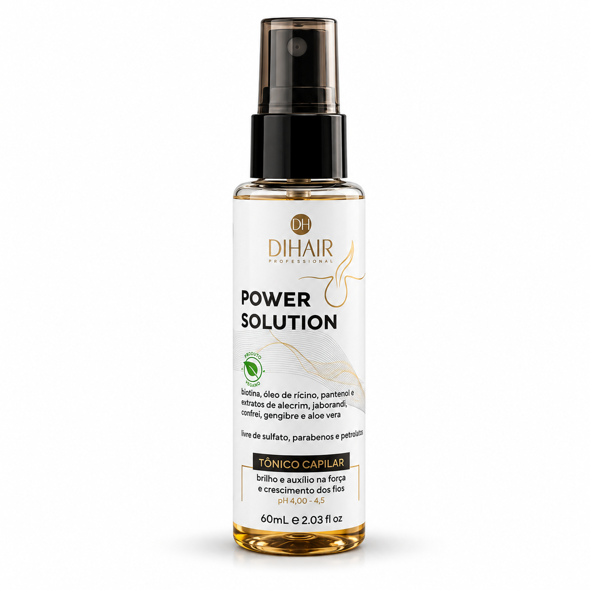 Tônico Capilar para Queda e Crescimento Power Solution 60ml – Fortalece os Fios