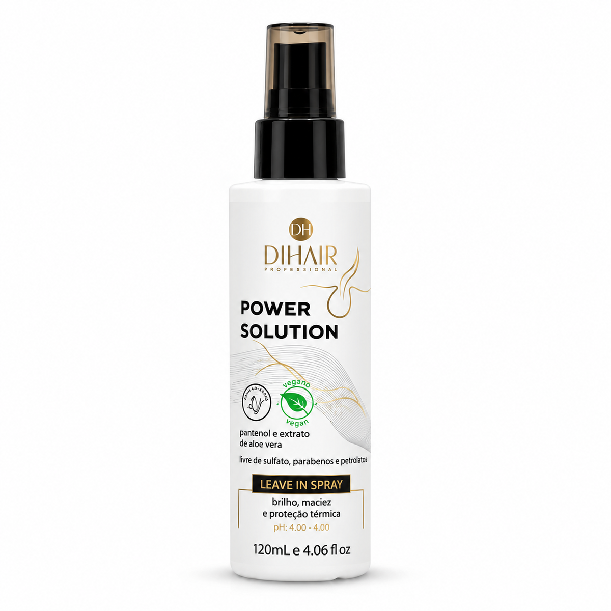 Leave-in Spray Power Solution – Força e Crescimento 120ml
