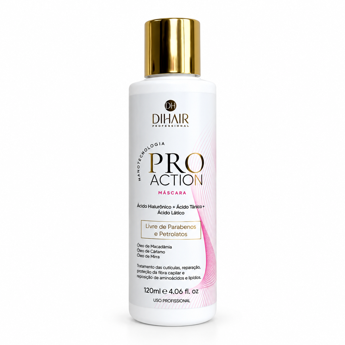Máscara Pro Action 120ml - DIHAIR