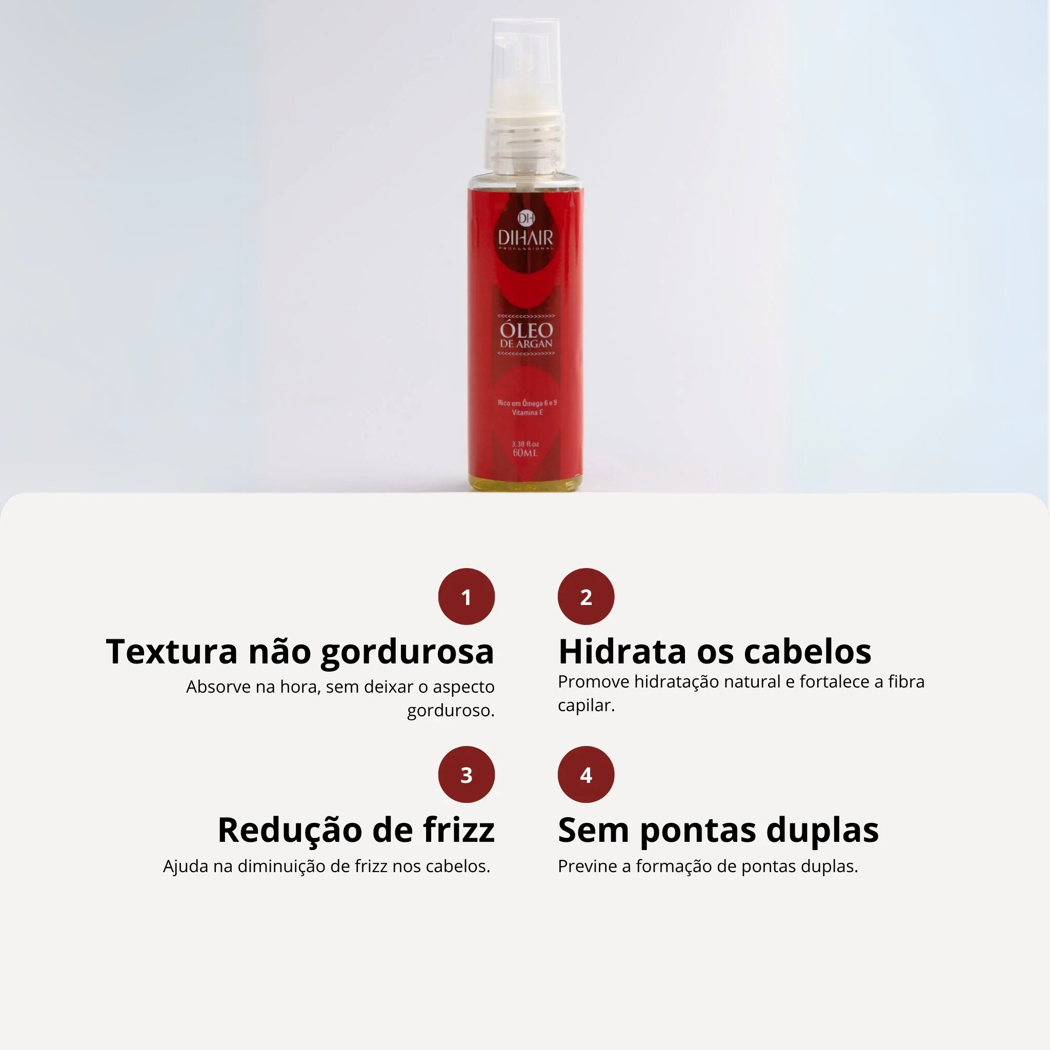 Óleo de Argan 60ml - Dihair