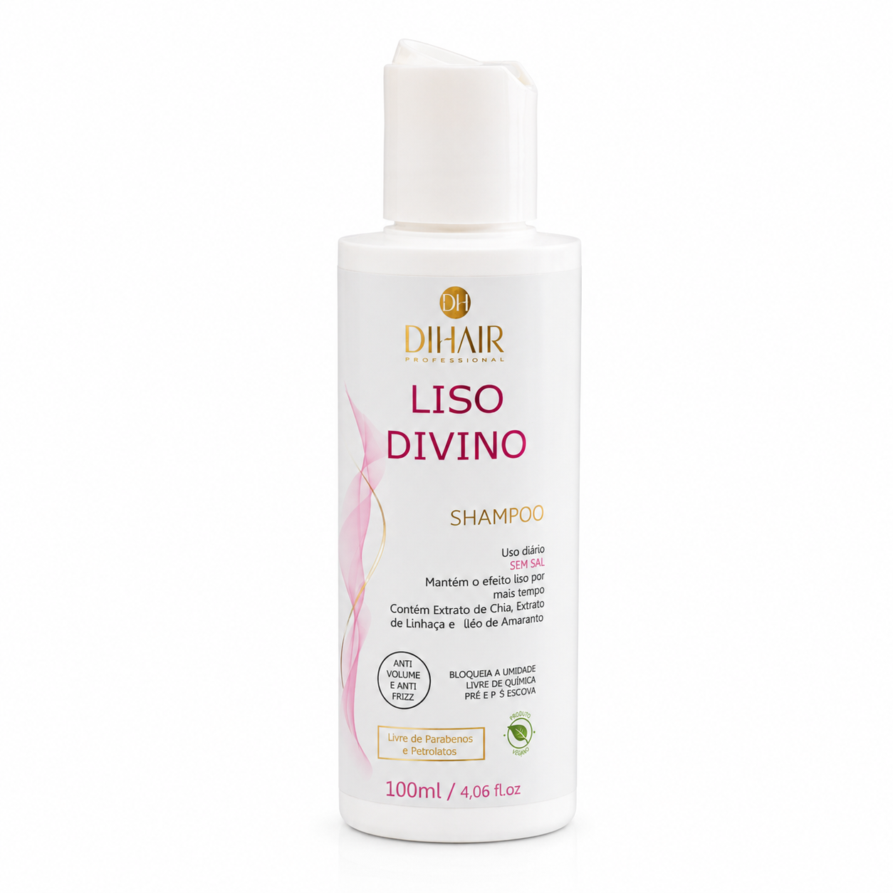 Shampoo Liso Divino 100ml - DIHAIR