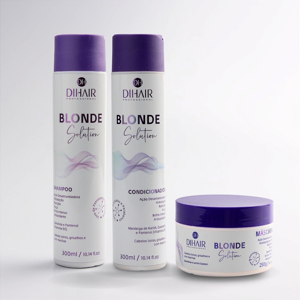 Kit Blonde Solution 300mL - Dihair