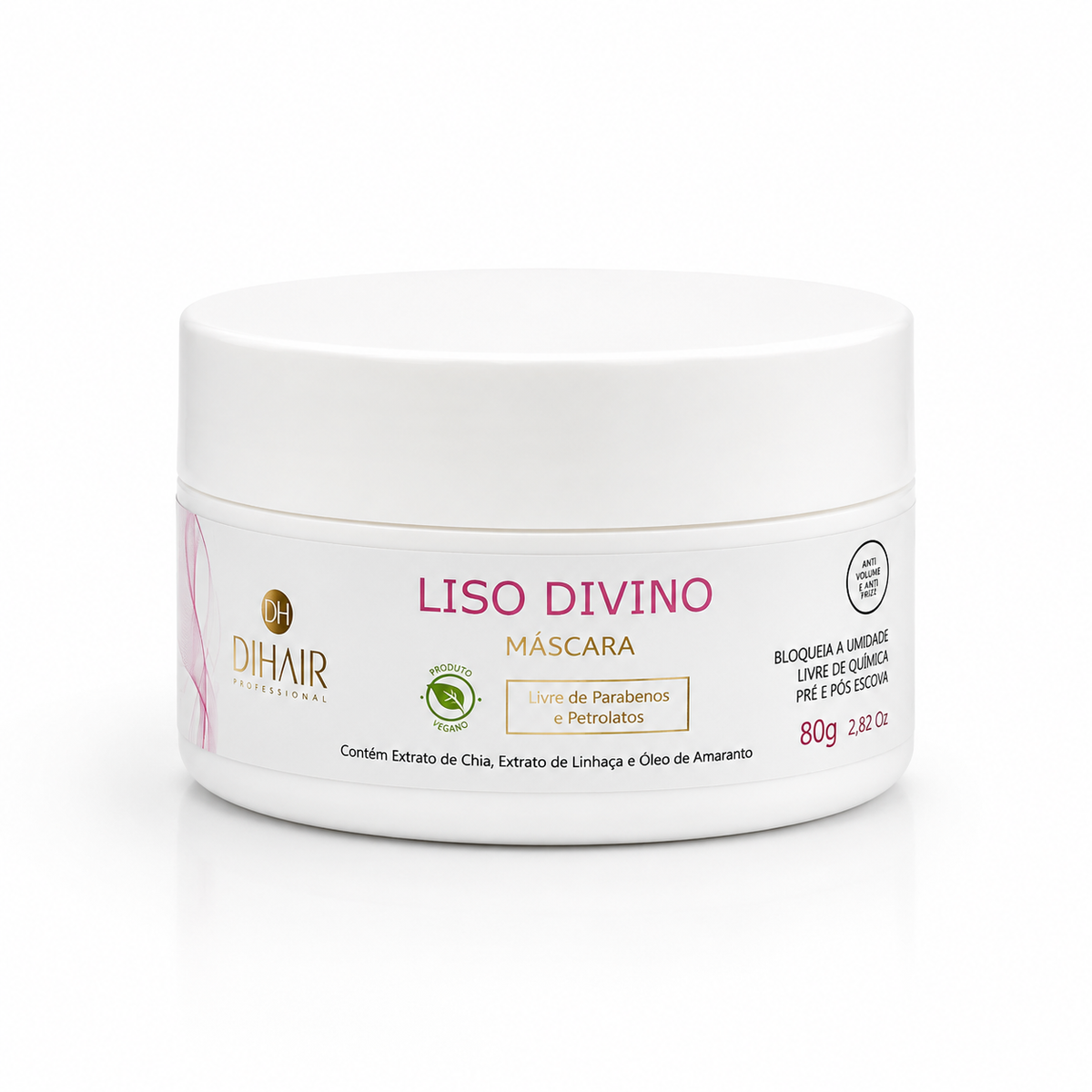 Máscara Liso Divino 80g - DIHAIR