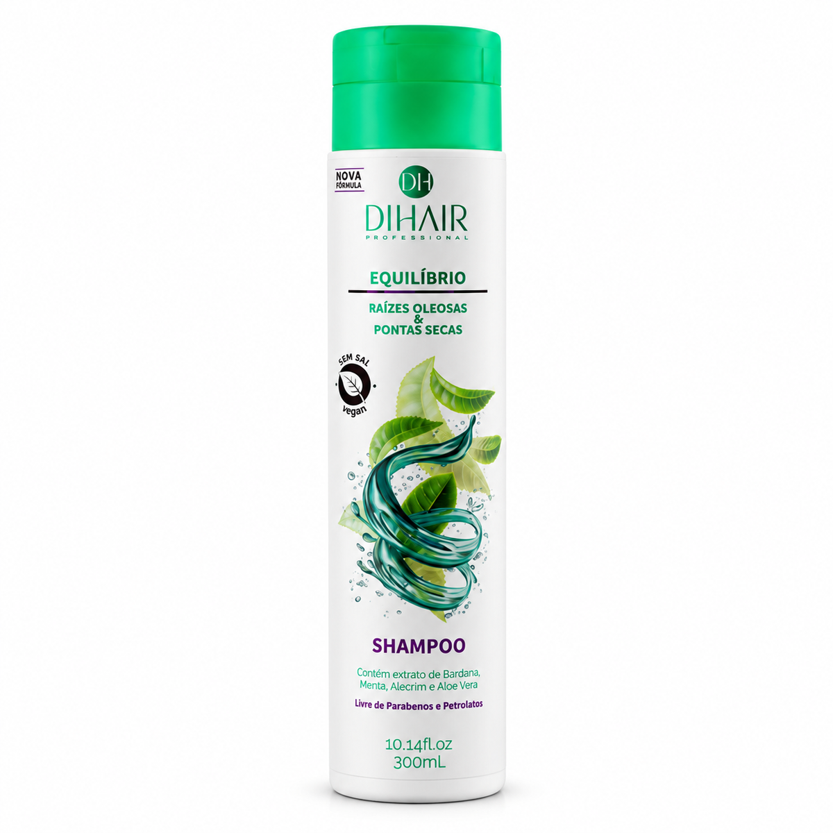 Shampoo Equilíbrio - Raízes Oleosas e Pontas Secas 300mL - Dihair