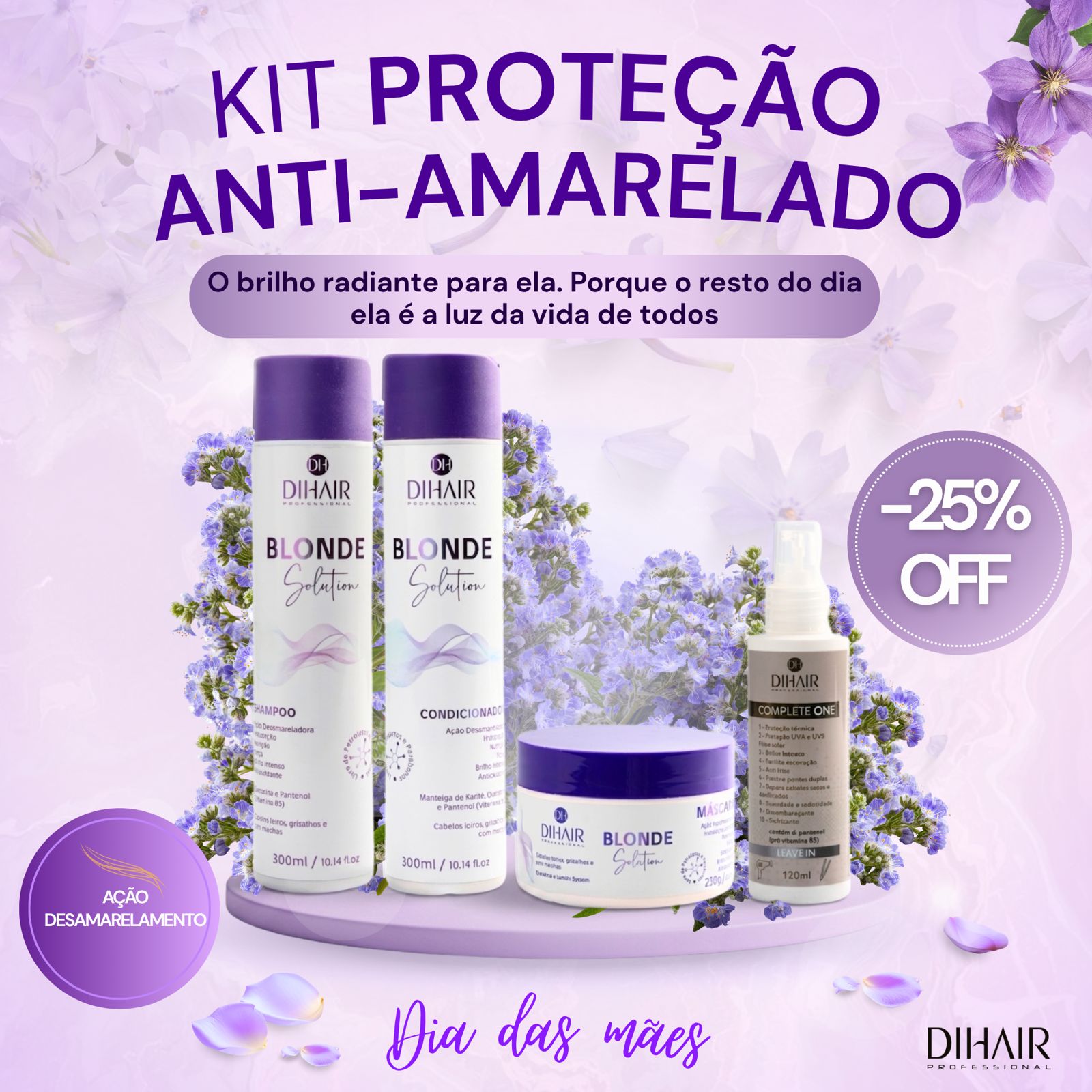 Kit Proteção Anti-Amarelado