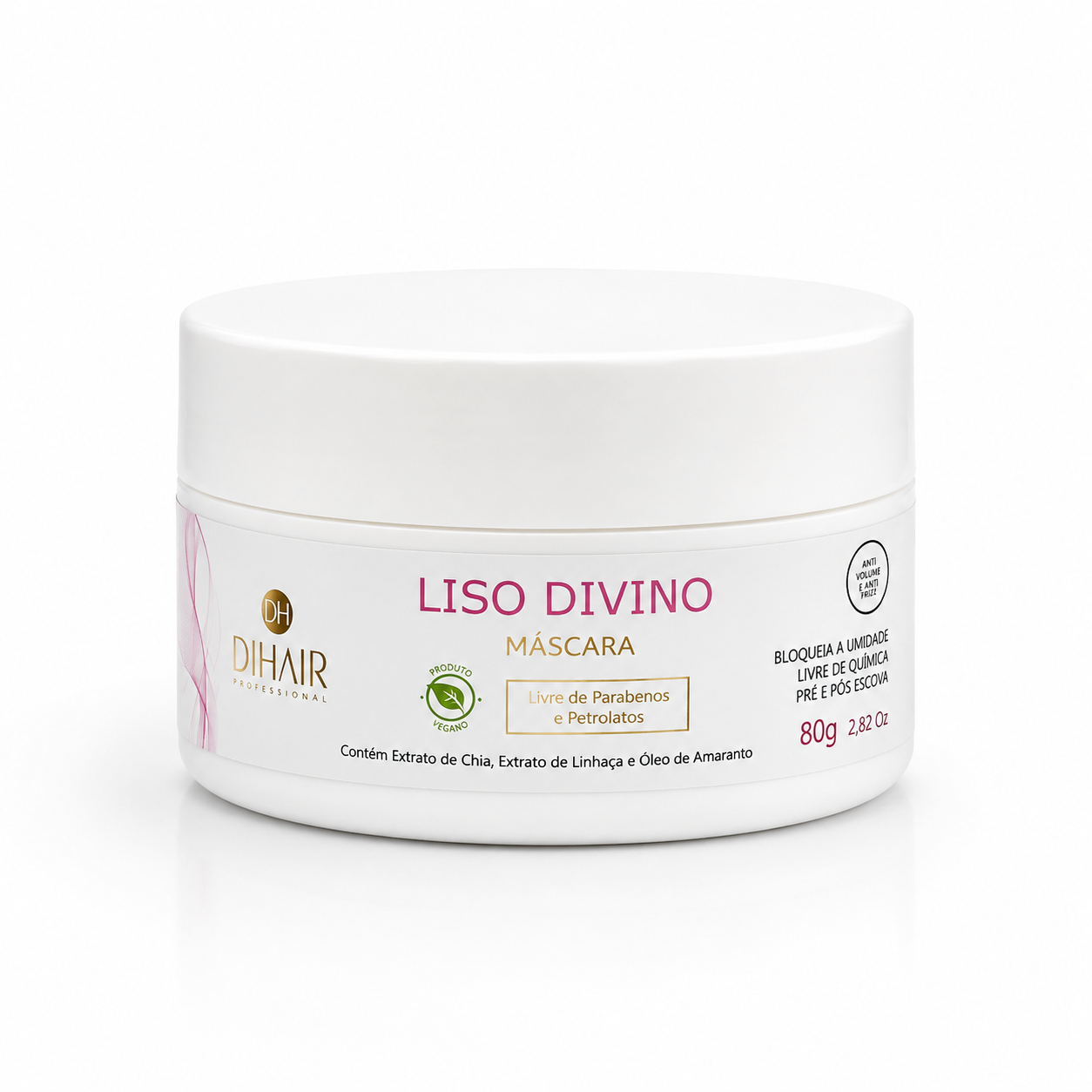 Máscara Liso Divino 80g - DIHAIR